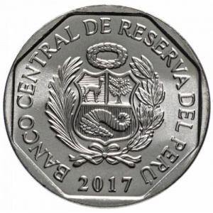Perù 1 sol - Obverse