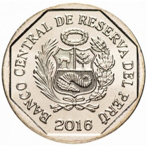 Peru 1 sol - Obverse