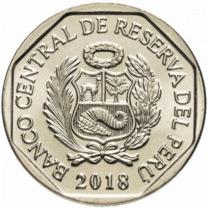 Peru 1 sol - Obverse