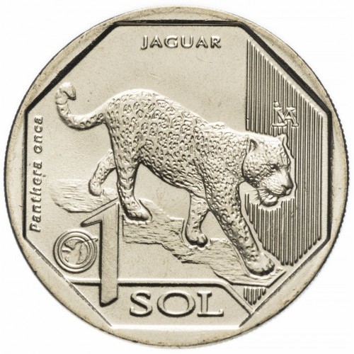 1 sol , Peru (Jaguar (Panthera onca))