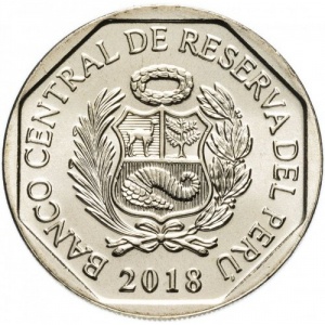 Perù 1 sol - Obverse