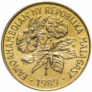 Madagaskar  20 Franken - Obverse