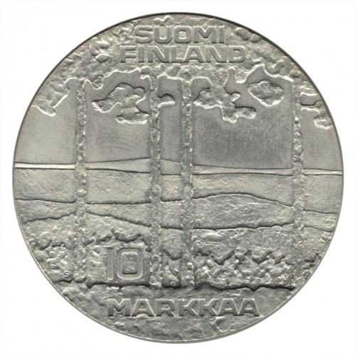 お宝かも？フィンランド公式セット 1975 SUOMI FINLAND 10 markkaa 1975 - President Urho Kekkonen, Finland