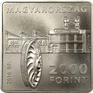 הונגריה 2000 פורינט - Obverse