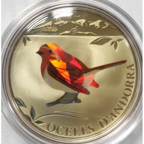 5 دینر , آندورا (Birds of Andorra - Robin)