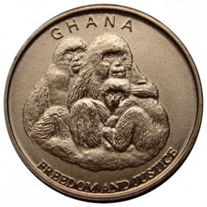 Гана 10 седи - Obverse