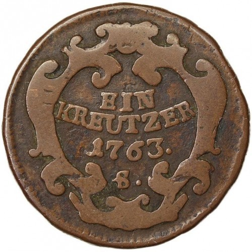 1 kreuzer 1763 - Maria Theresa, Austria