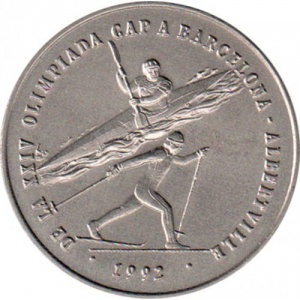 Andorra 2 diners - Reverse