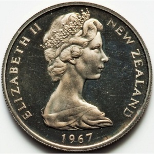 Neuseeland 10 Cent - Obverse