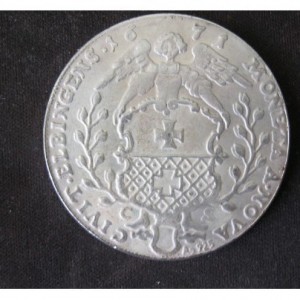 Polen ½ Taler - Reverse