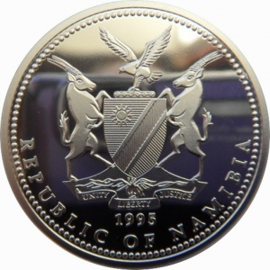 Namíbia 10 dollars - Obverse