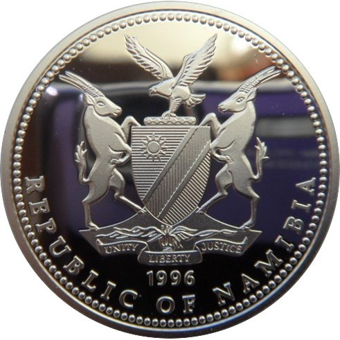 10 Dolar , Namibya (XXVI Yaz Olimpiyat Oyunları, Atlanta 1996)