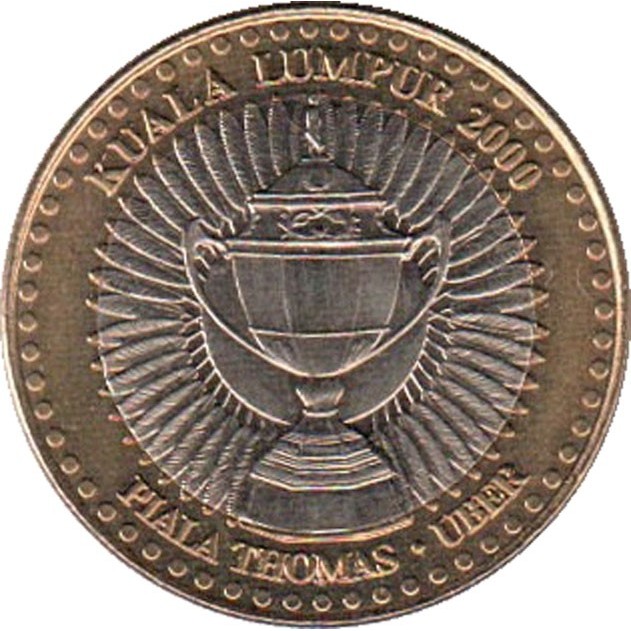 1 ringgit , Malàisia (Copa Thomas and Uber)