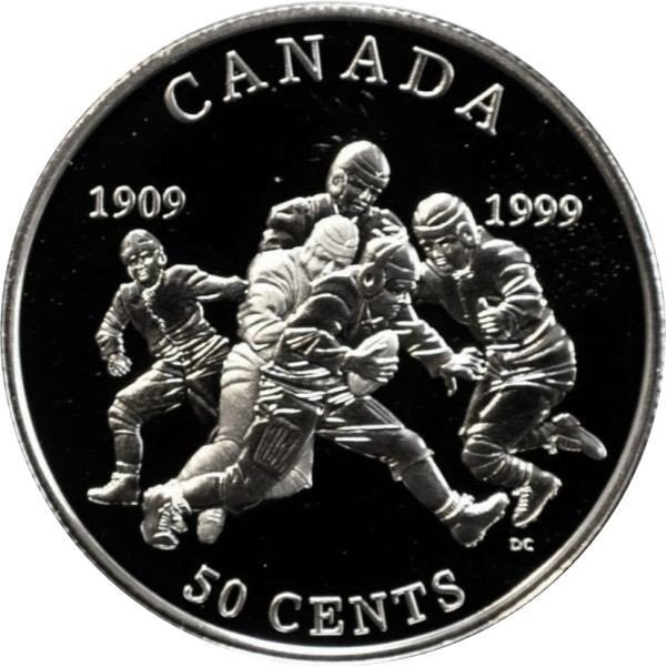 50 centů , Kanada (90th Anniversary - Grey Cup)