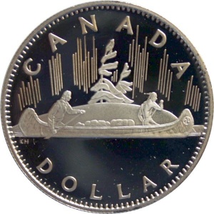 Kanada 1 Dollar - Reverse