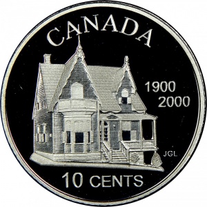 Kanada 10 Cent  - Reverse