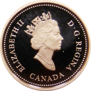 کانادا 1 سنت - Obverse