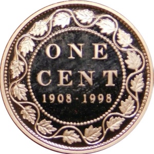 کانادا 1 سنت - Reverse
