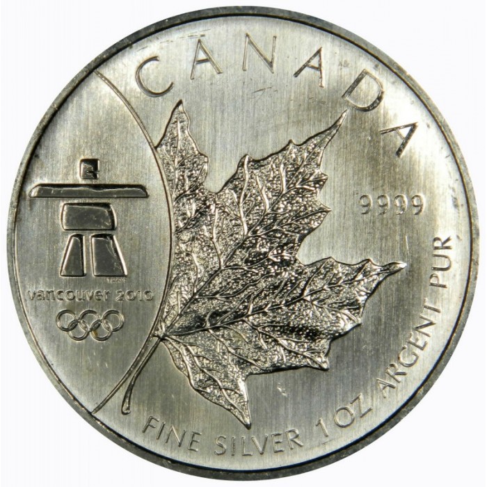 5 元 , 加拿大 (Vancouver olympic games, 2010)