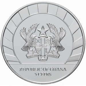 Гана 5 седи - Obverse
