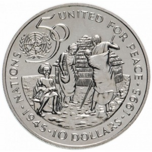 Namíbia 10 dollars - Reverse