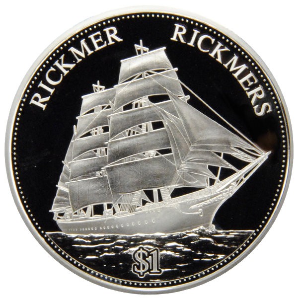 1 dólar , Samoa (Rickmer Rickmers)
