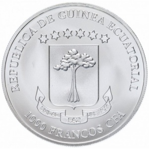 Экваториальная Гвинея 1000 франков - Obverse