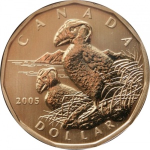 Canadà 1 dollar - Reverse
