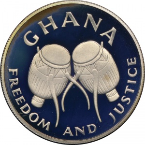 Гана 50 седи - Obverse
