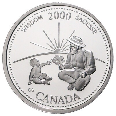 25 centov , Kanada (Modrost)