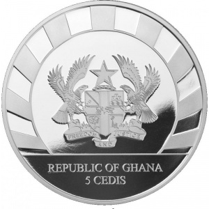Гана 5 седи - Obverse