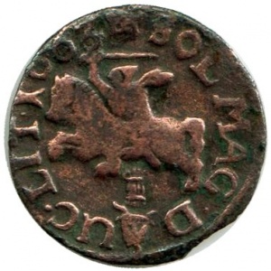 Polonia 1 solid 1663 - reverse