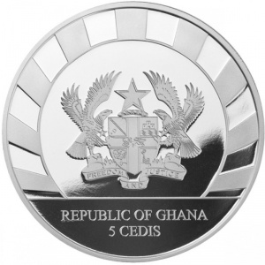Гана 5 седи - Obverse