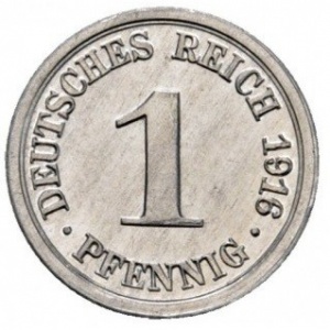 Deutschland 1 Pfennig - Reverse