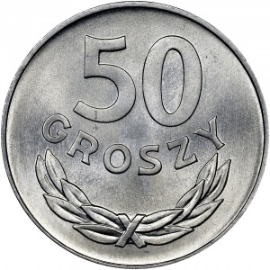 Польша 50 грошей - Reverse
