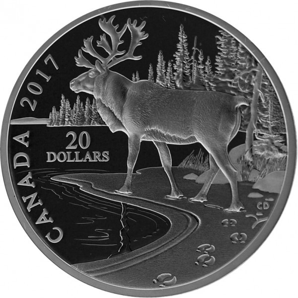 20 dolāru , Kanāda (Caribou)