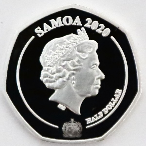 ½ دلار , ساموآ (Thank You To Our Key Workers - Thank You /silver plated/)