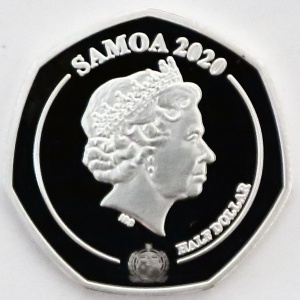 ساموآ ½ دلار - Obverse