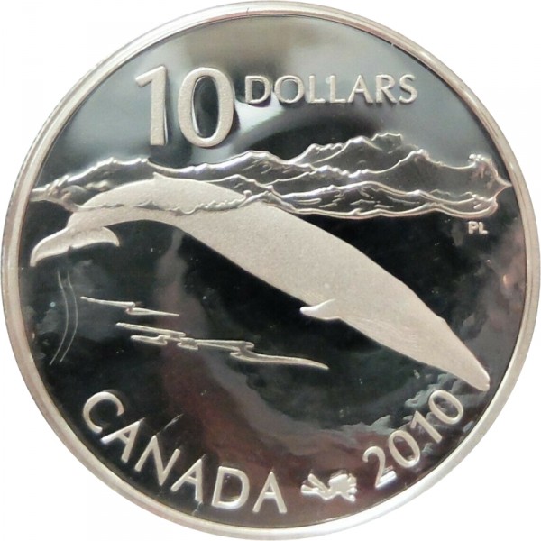 10 dolari , Canada (Balenă albastră)