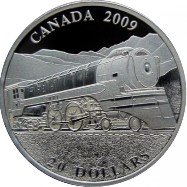 20 dollars , Canada (Great Canadian Locomotives - Jubilee Locomotive)