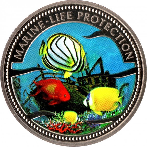 1 долар , Палау (Shipwreck)