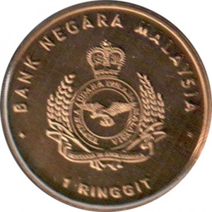 Malàisia 1 ringgit - Obverse