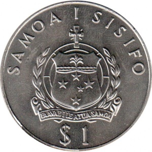 Samoa 1 Tala - Obverse