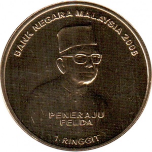 Malàisia 1 ringgit - Obverse