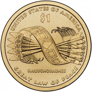Estats Units 1 dollar - Reverse