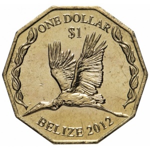 بلیز 1 دلار - Obverse