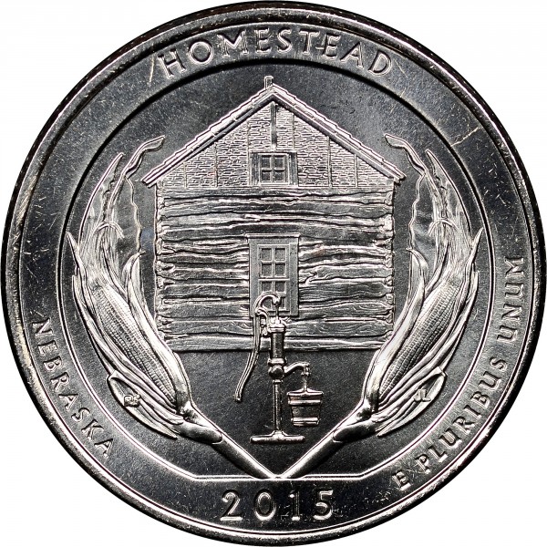 ¼ Dollar , USA (Homestead National Monument of America)