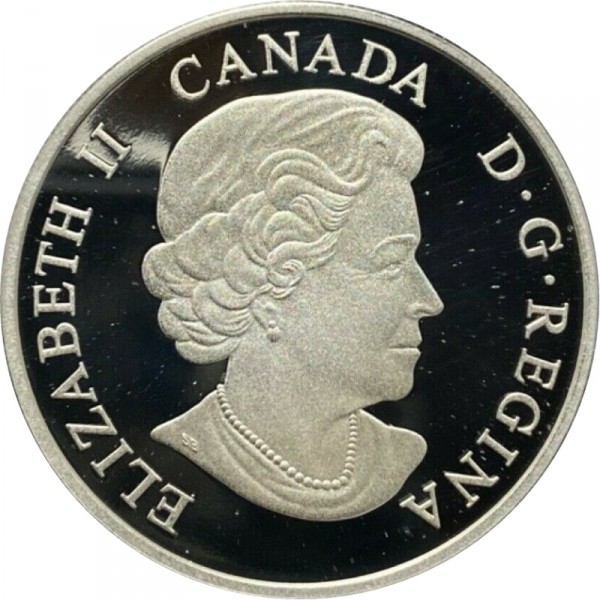 20 dollars , Canada (Glow in the Dark Coin - Maple Leaves)
