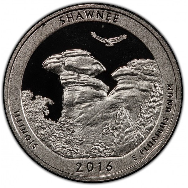 ¼ Dollar , USA (Shawnee National Forest)