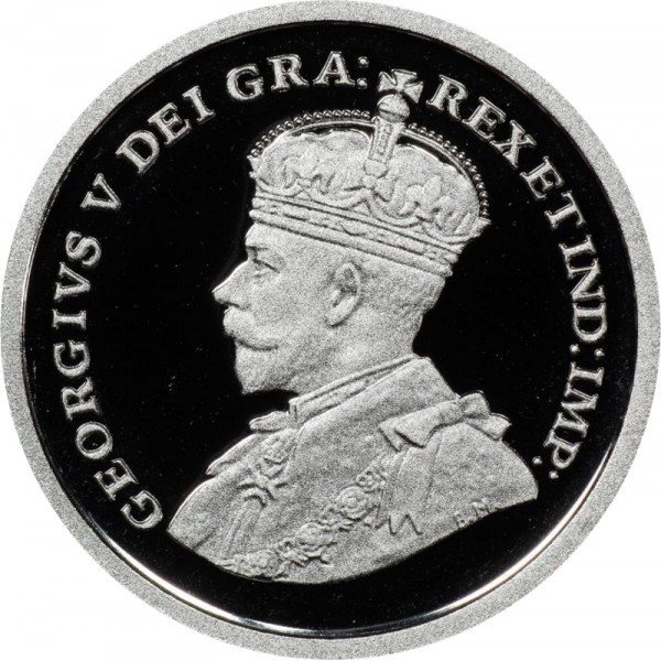 1 cent , Canadà (Adéu al Cent. Jordi V, Disseny 1920-1936)
